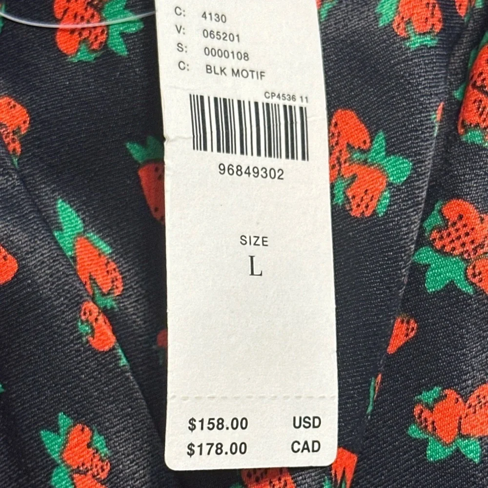 NWT! The Tilda Floral Strapless Black Slip Dress By Anthropologie - Multiple🚦 - Picture 11 of 13